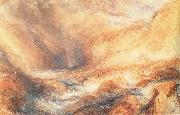 J.M.W. Turner The Pass of Faido oil painting